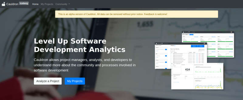 Screenshot_2020-04-29 Level up Software Development Analytics - Cauldron